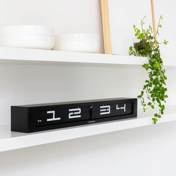 Cloudnola Timeline AM/PM – Large Flip Clock | Cloudnola