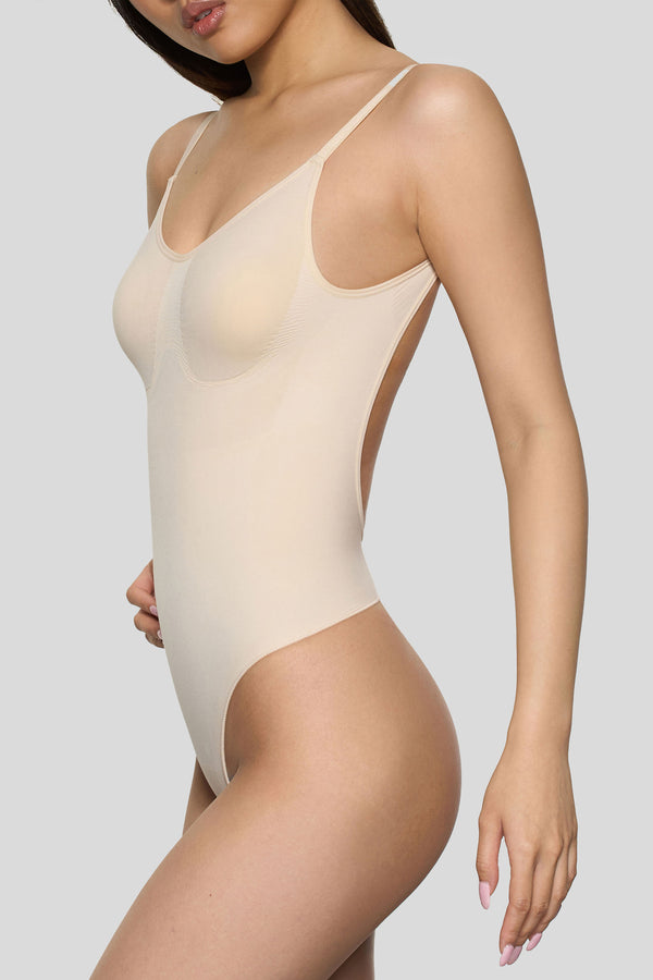 Club L BOOMBA Sand Bodysuit Thong Shapewear