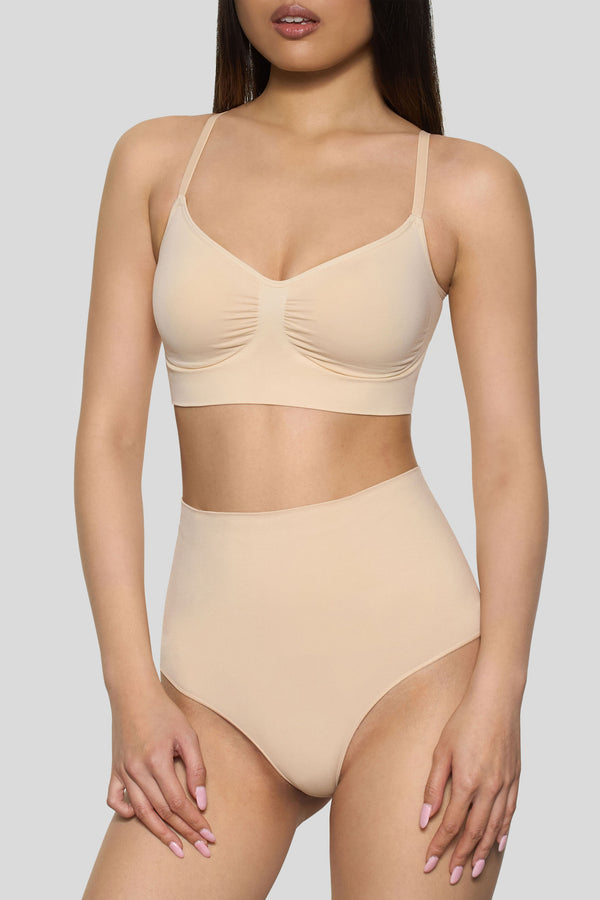 club l BOOMBA Sand Short-Waisted Thong Shapewear