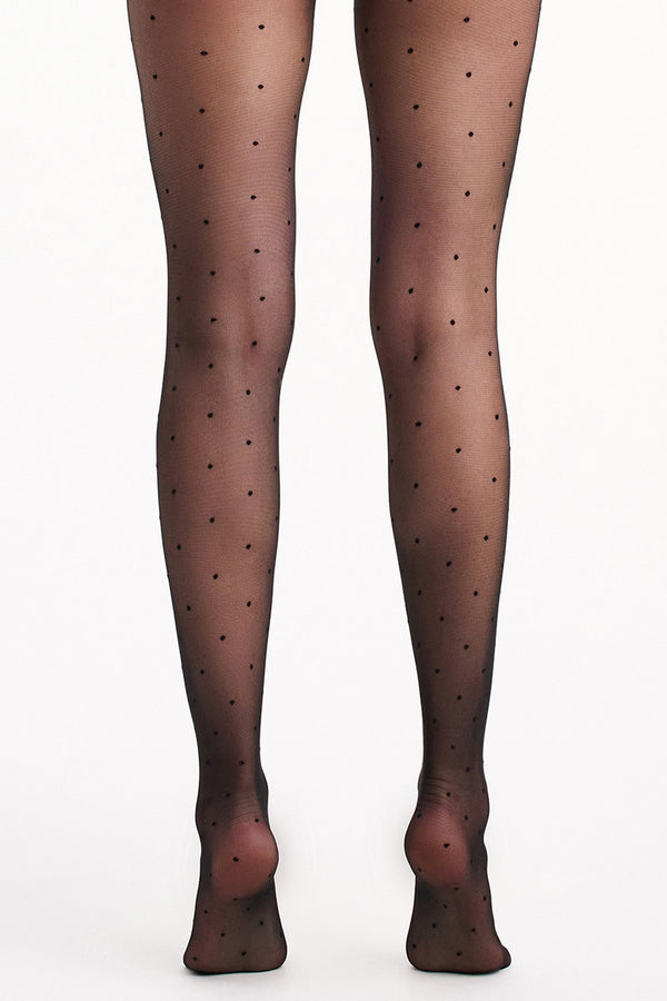 Club L Levante Sienna Sheer Spot Tights