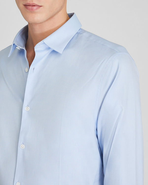 Club Monaco Albini Egyptian Cotton Dress Shirt Blue