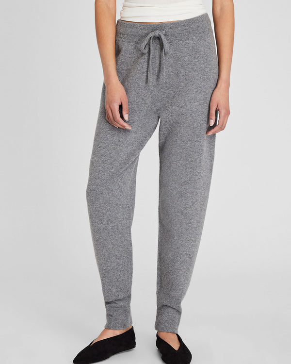Club Monaco Cashmere Blend Double Face Jogger Medium Heather Grey