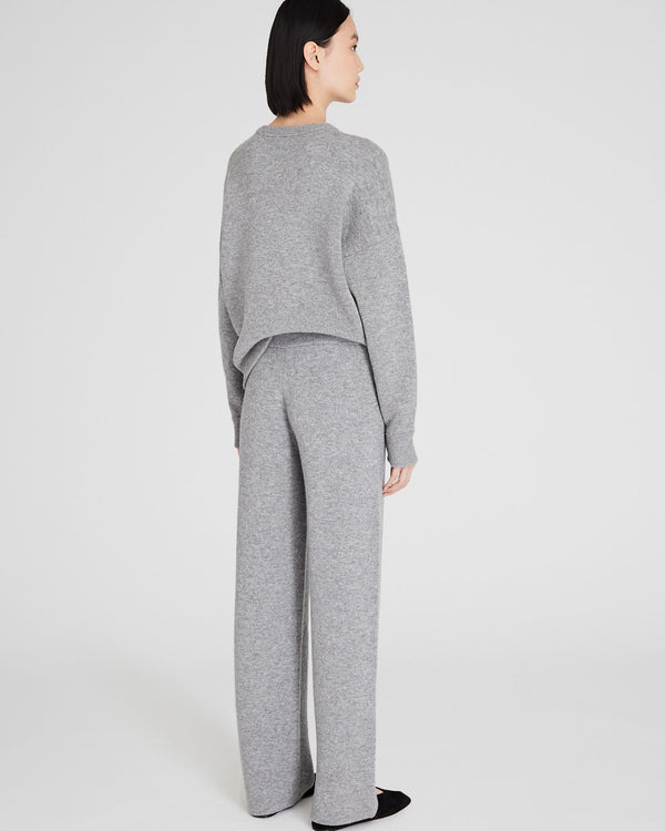 Club Monaco Cashmere Blend Double-Faced Pant Medium Heather Grey