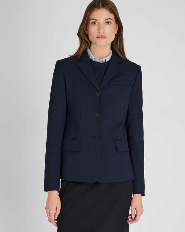Club Monaco 3-Button Blazer Navy