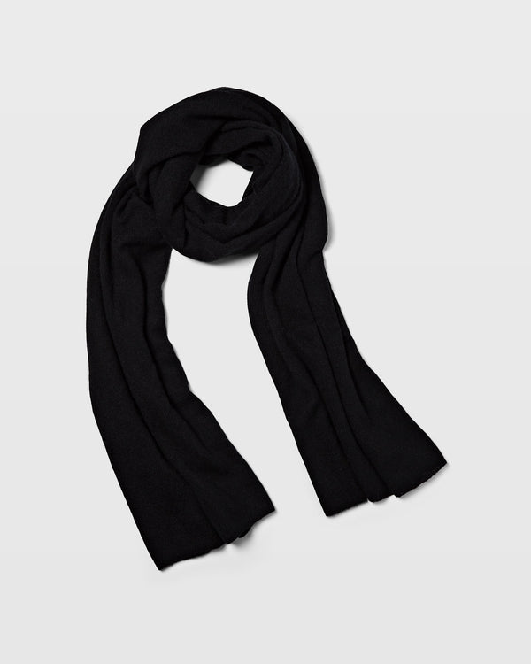 club monaco Adele Cashmere Scarf Black