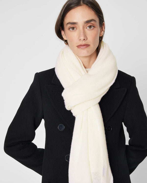 Club Monaco Adele Cashmere Scarf Cream