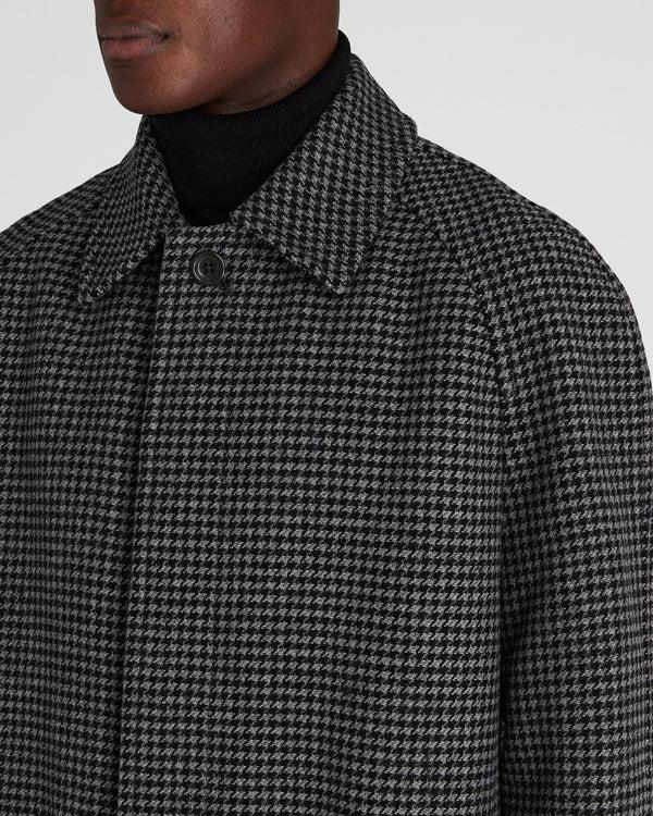 Club Monaco Balmacaan Coat Med Grey Mix