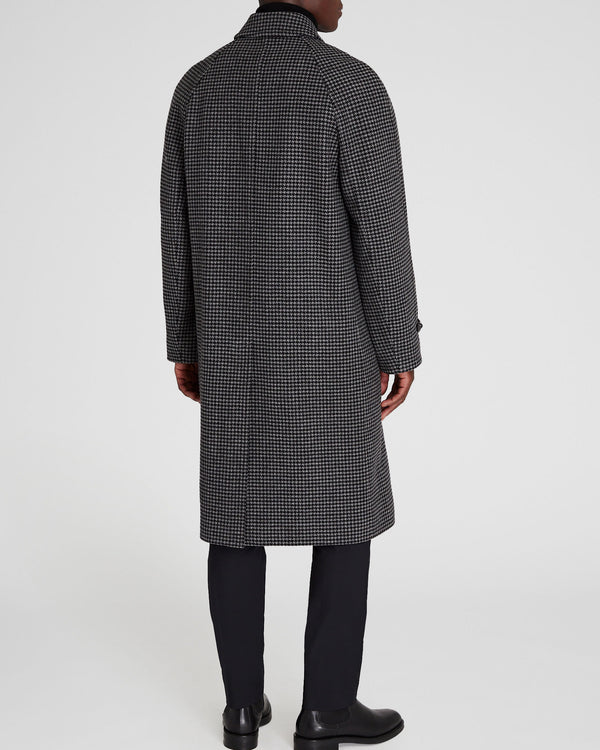 Club Monaco Balmacaan Coat Med Grey Mix