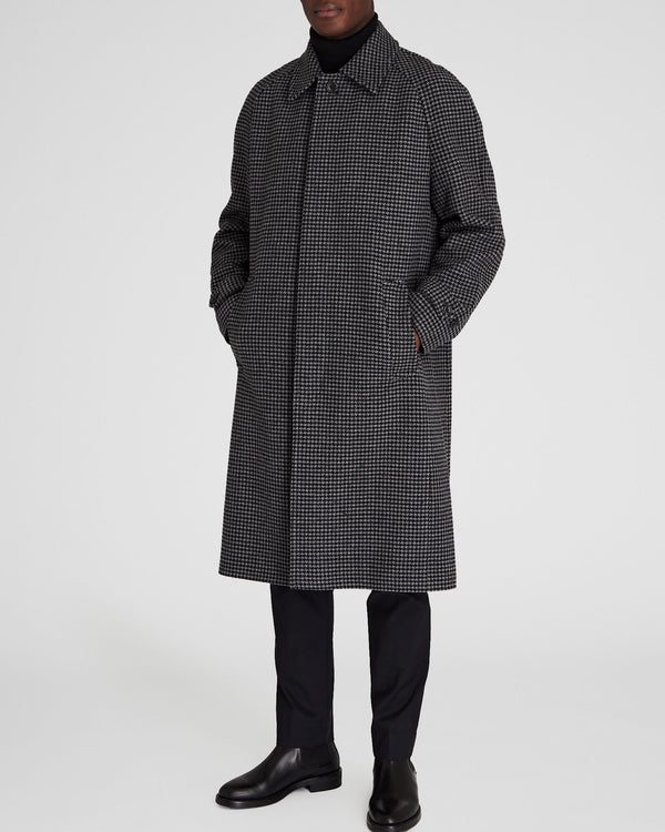 Club Monaco Balmacaan Coat Med Grey Mix