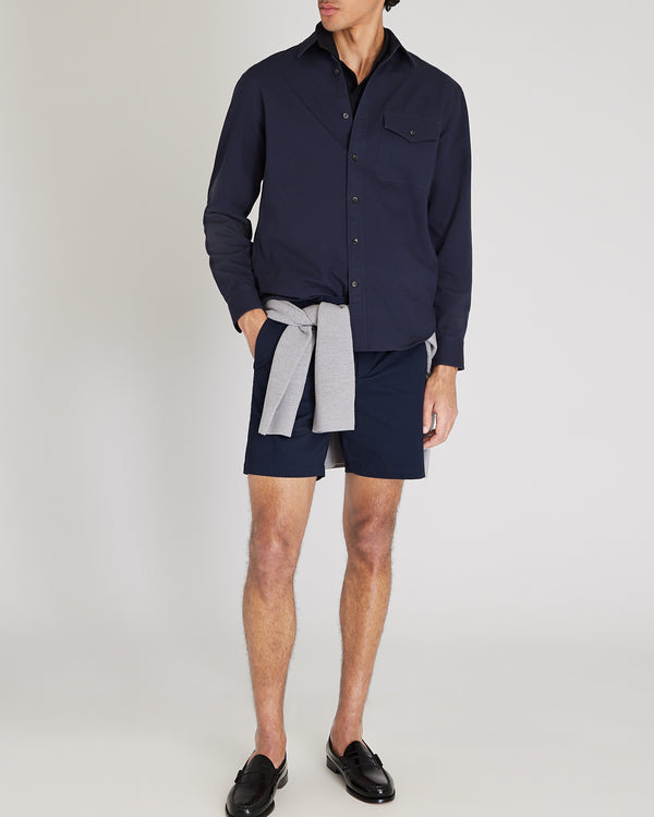 club monaco Baxter 7-Inch Shorts Dark Navy