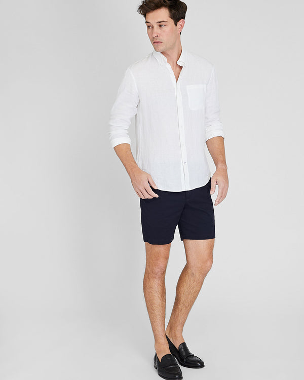 club monaco Baxter 7-Inch Shorts Navy