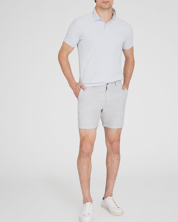 club monaco Baxter Micro-Stripe 7" Shorts Grey
