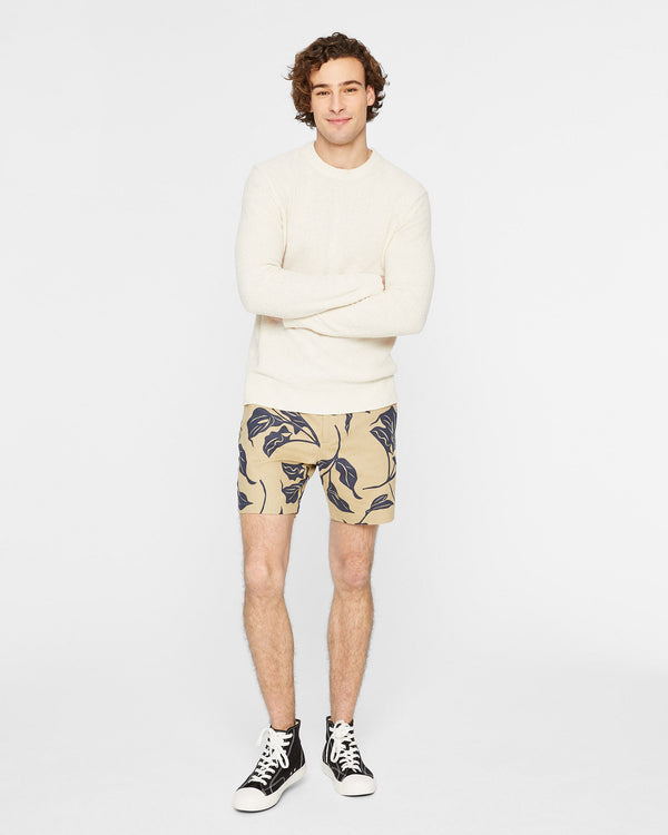 club monaco Baxter Printed 7" Short Tan