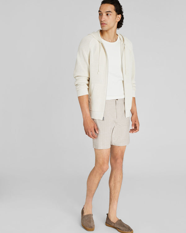 club monaco Baxter Stripe 7" Short Taupe