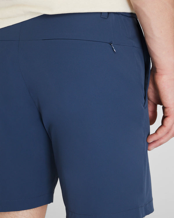 Club Monaco Baxter Tech 7" Short Blue