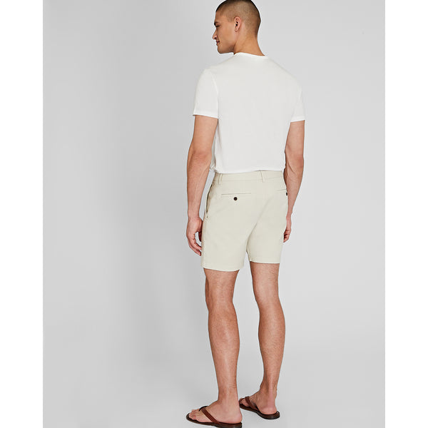 Club Monaco Baxter Texture 7" Short Off White