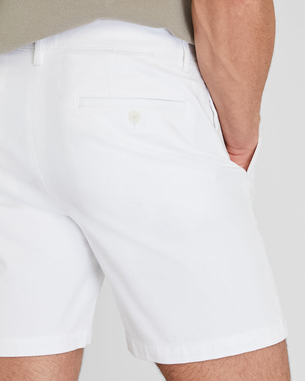 Club Monaco Baxter Texture 7" Short White