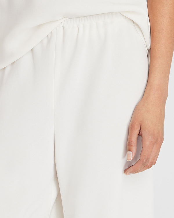 Club Monaco Bias Cut Pant Ivory