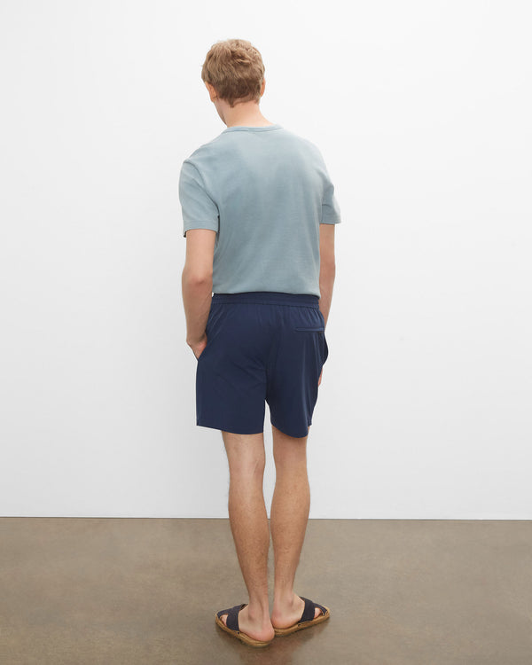 Club Monaco Bo Solid 7" Swim Trunk Navy