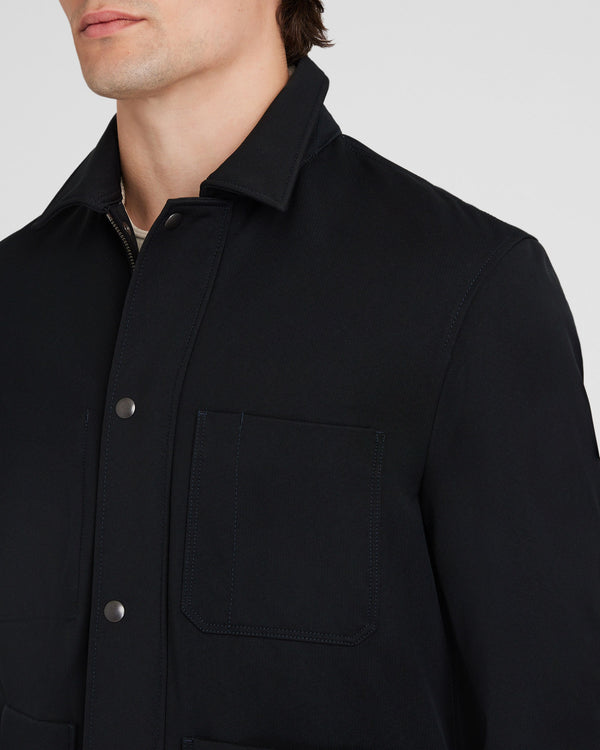 Club Monaco Bonded Chore Jacket Charcoal