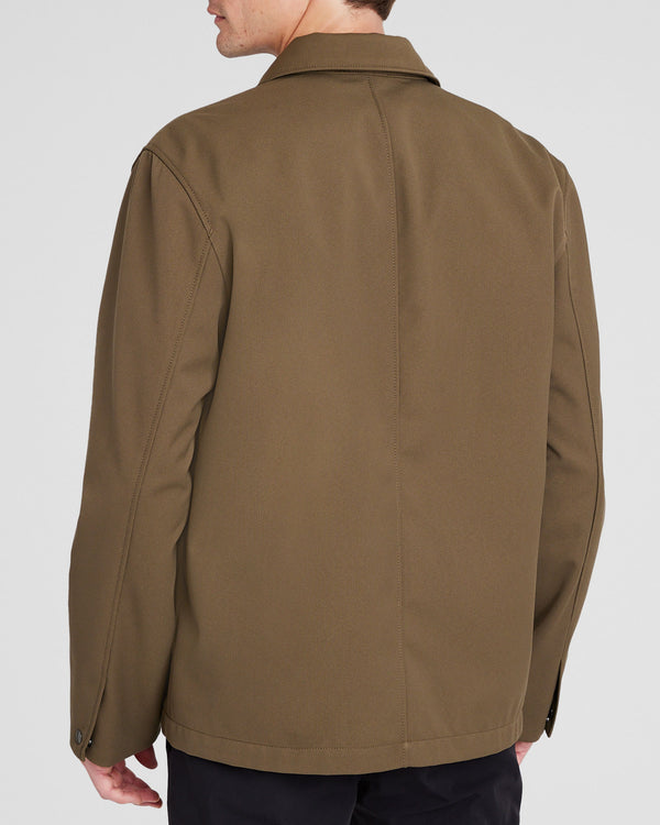 Club Monaco Bonded Chore Jacket Olive