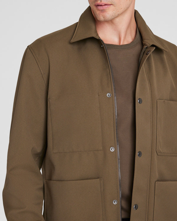 Club Monaco Bonded Chore Jacket Olive