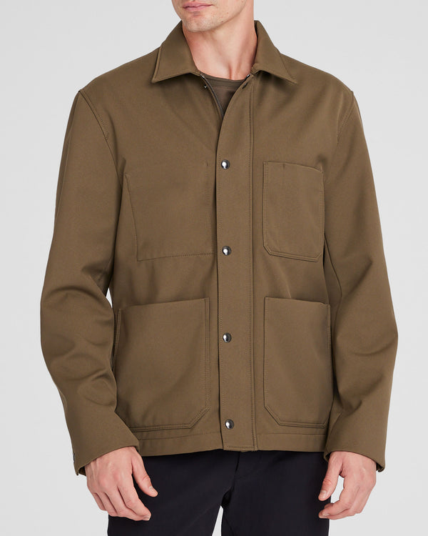 club monaco Bonded Chore Jacket Olive