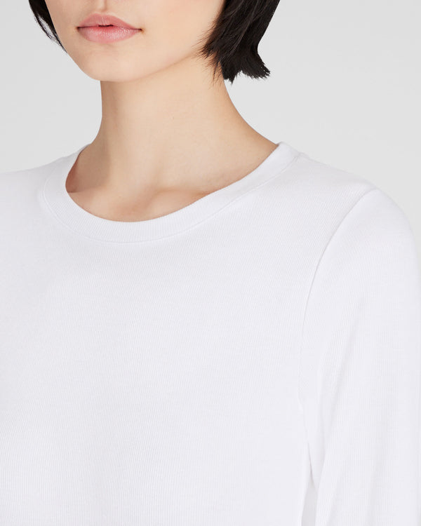 Club Monaco Bowee Long-Sleeve Tee White
