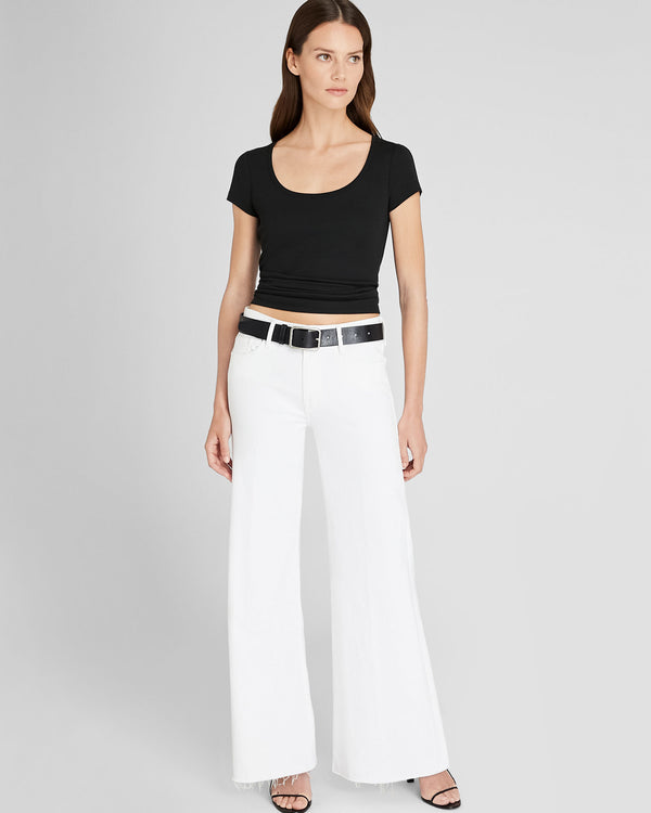 Club Monaco Bowee Scoop Neck Tee Black