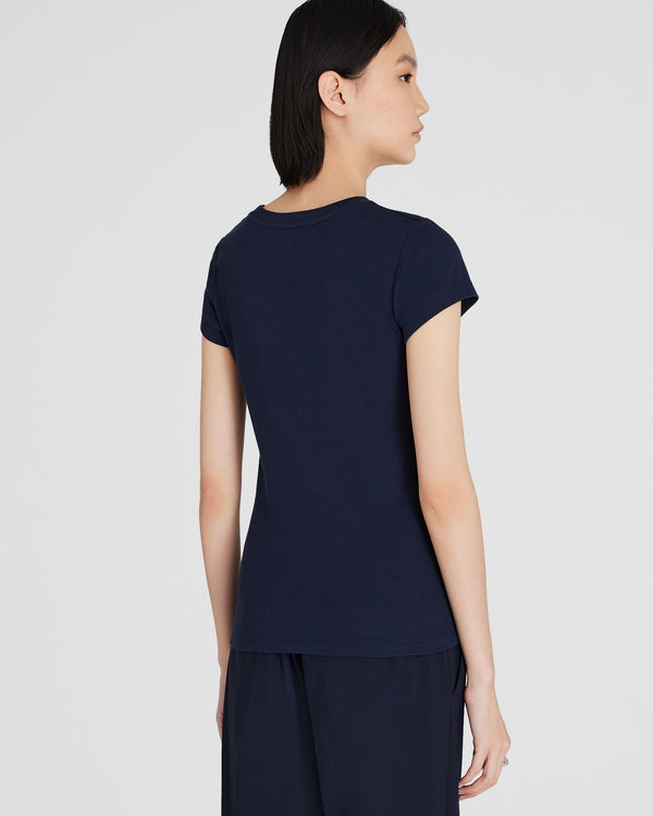Club Monaco Bowee Tee Navy