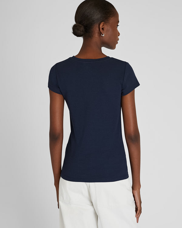 Club Monaco Bowee Tee Navy
