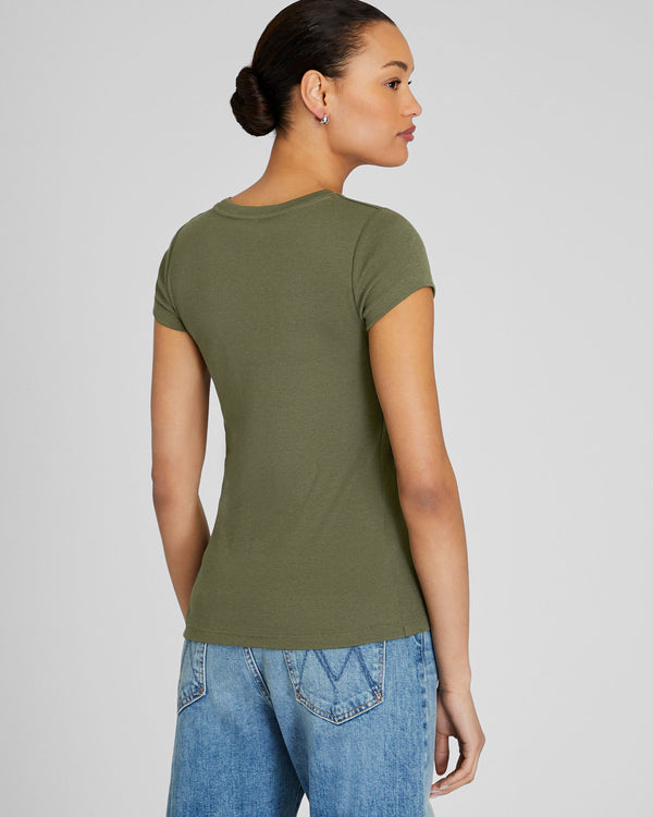Club Monaco Bowee Tee Olive