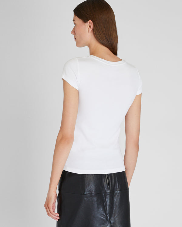 Club Monaco Bowee Tee White
