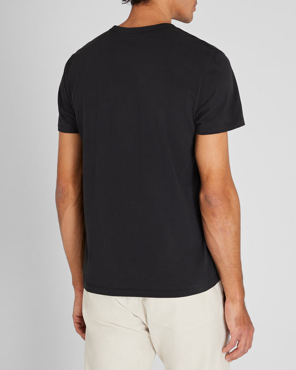 Club Monaco Brushed Pima Cotton T-Shirt Black