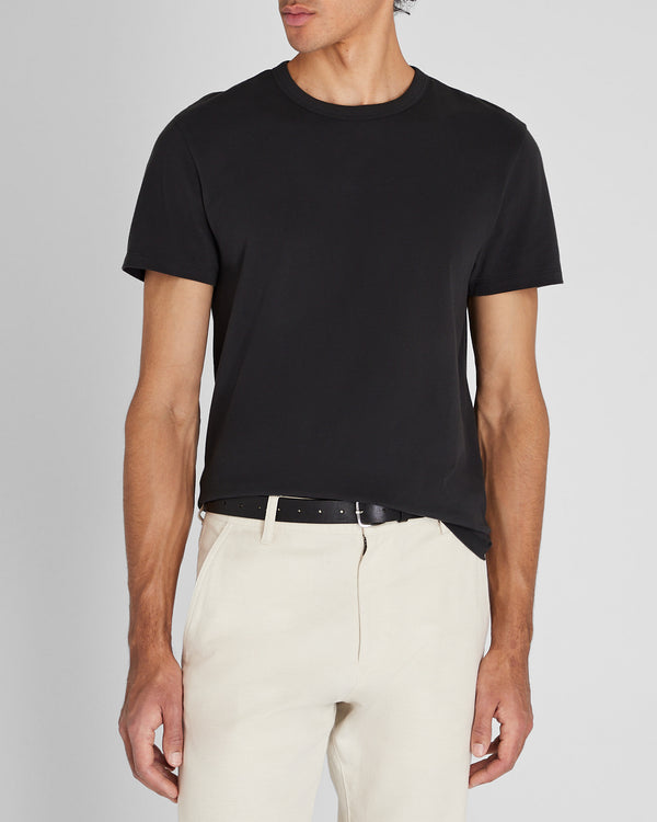 club monaco Brushed Pima Cotton T-Shirt Black