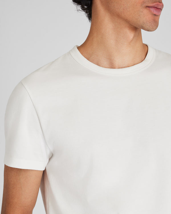 Club Monaco Brushed Pima Cotton T-Shirt White