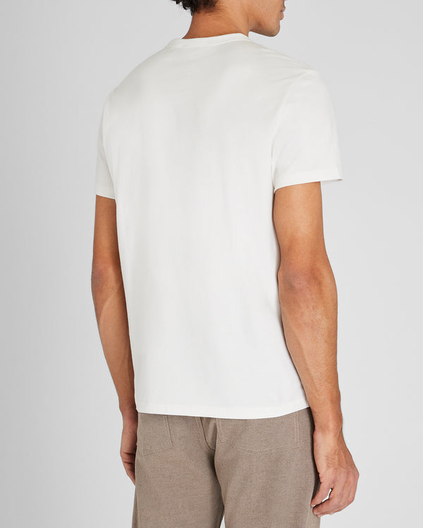 Club Monaco Brushed Pima Cotton T-Shirt White