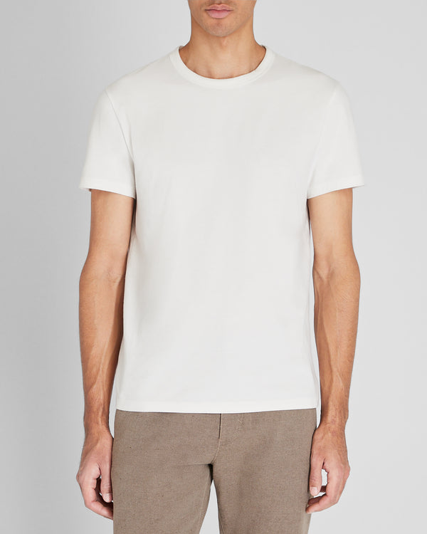 club monaco Brushed Pima Cotton T-Shirt White