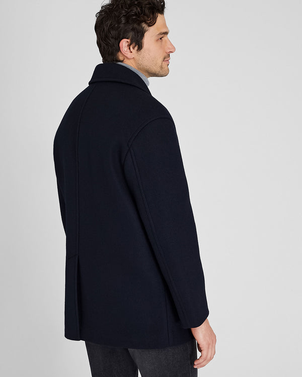 Club Monaco Capsule Wool Blend Peacoat Navy