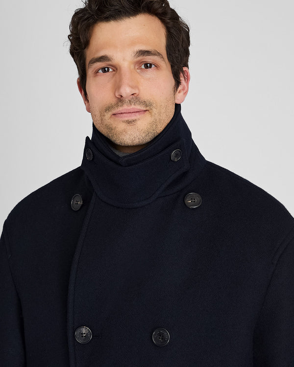 Club Monaco Capsule Wool Blend Peacoat Navy