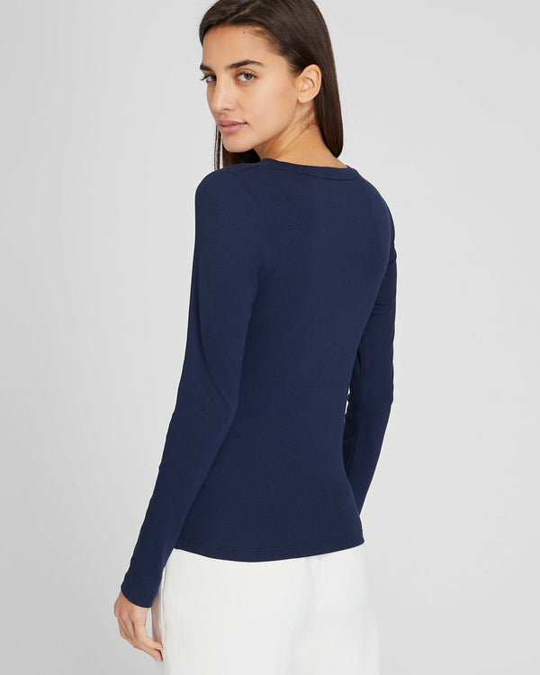 Club Monaco Carolena Top Navy