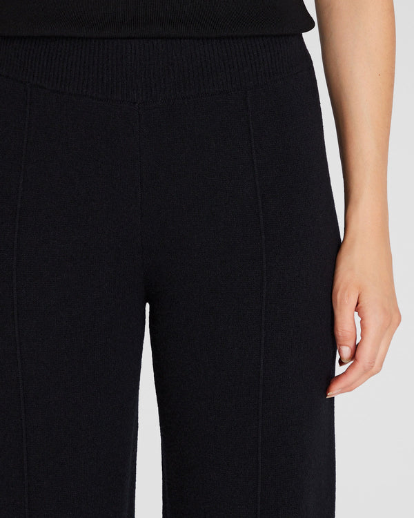 Club Monaco Cashmere Blend Double-Faced Pant Black