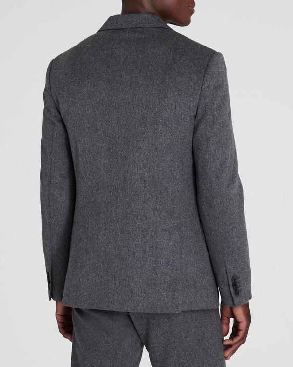 Club Monaco Cashmere Blend Suit Jacket Dark Grey