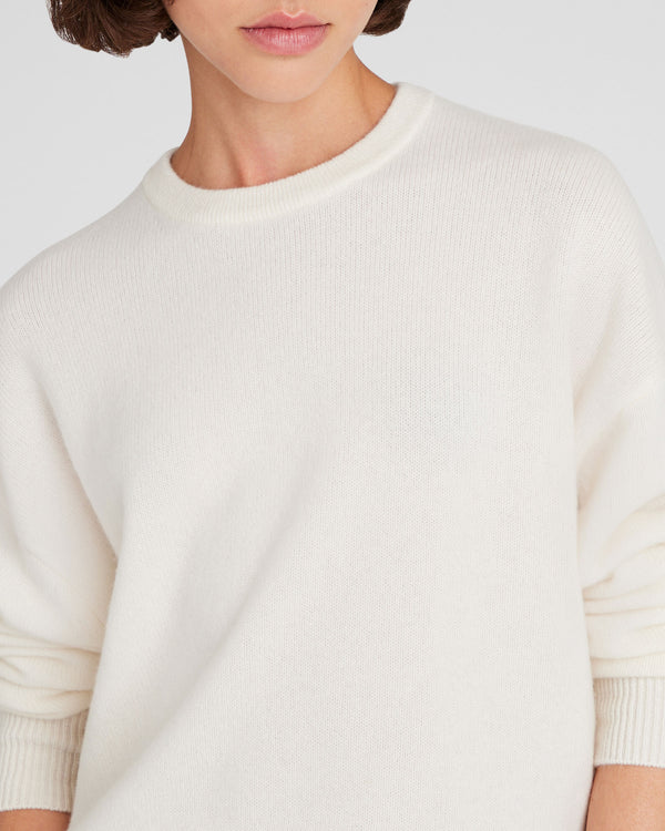 Club Monaco Cashmere Crewneck Sweater Ivory