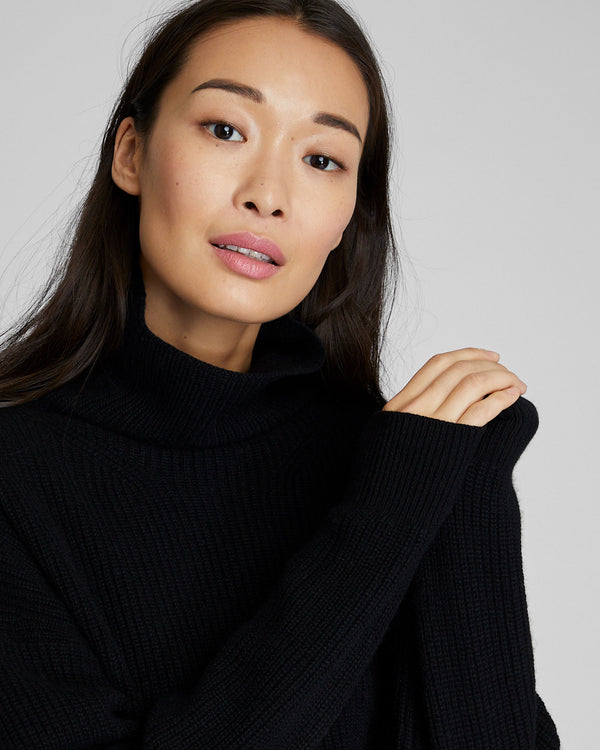 Club Monaco Cashmere Mockneck Sweater Black