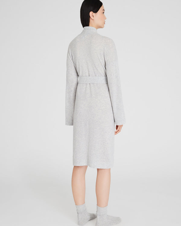 Club Monaco Cashmere Robe Light Heather Grey