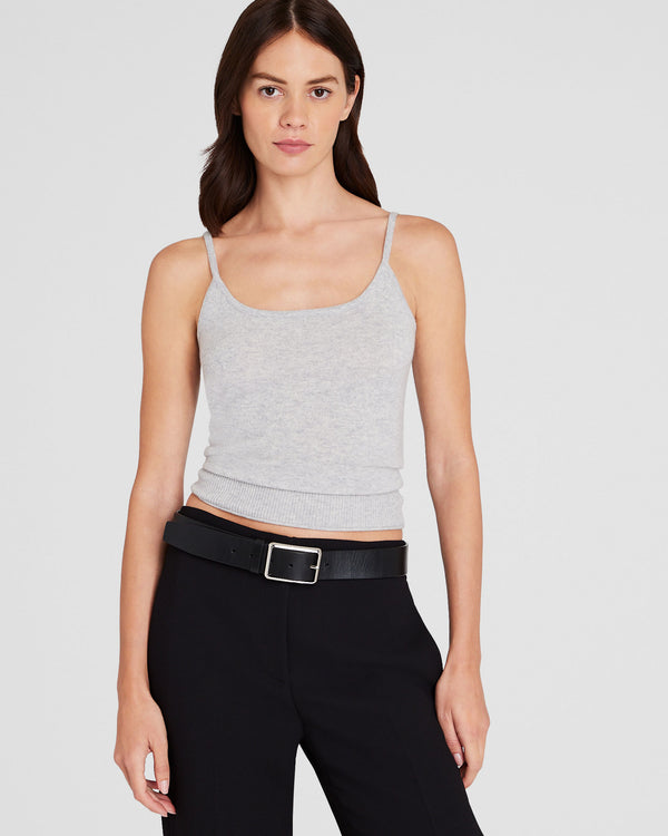 club monaco Cashmere Tank Light Heather Grey