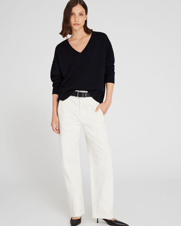Club Monaco Cashmere V-Neck Sweater Black