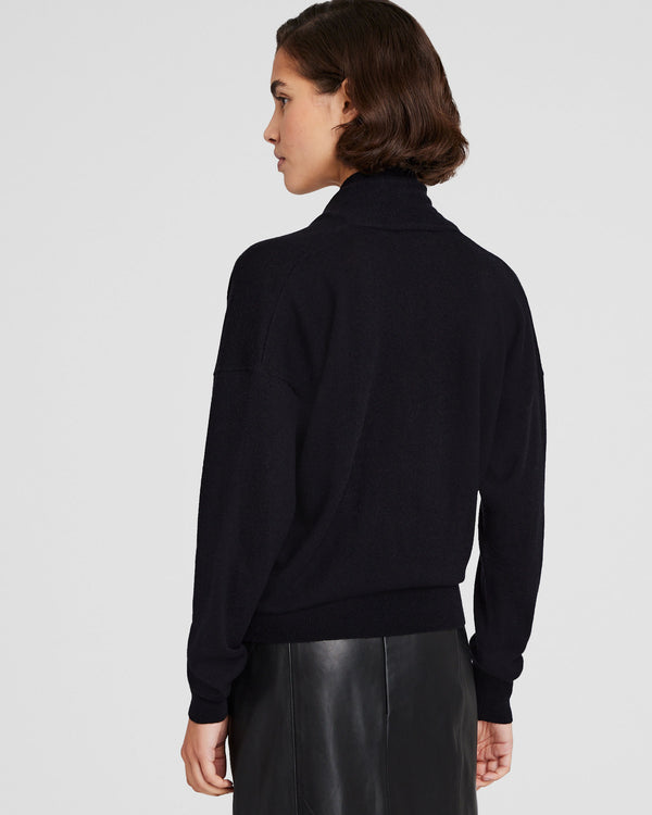 Club Monaco Cashmere Wrap Sweater Black