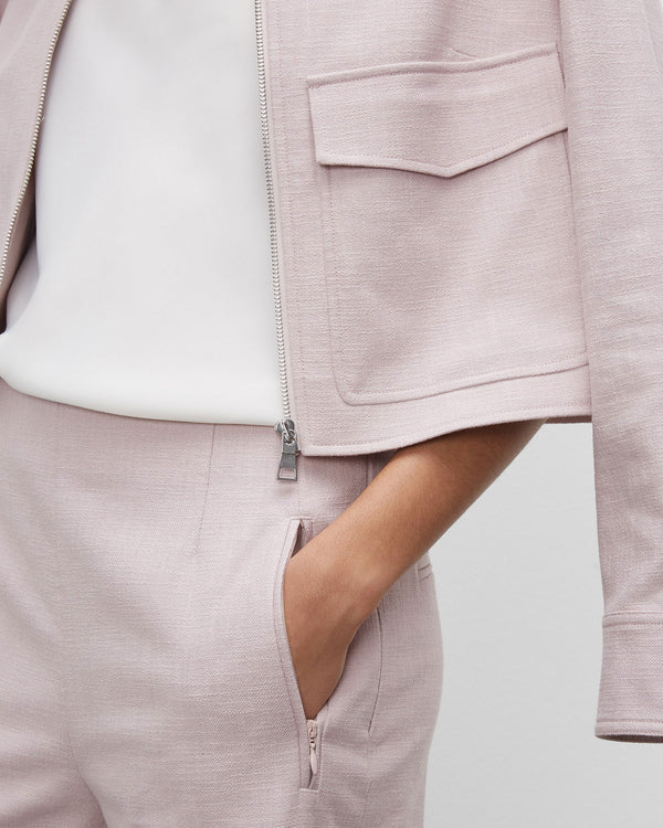 Club Monaco Cigarette Crop White